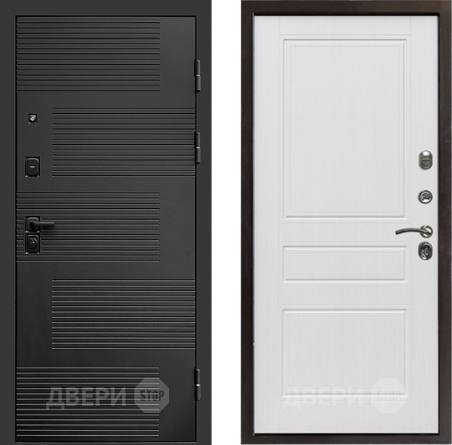 Входная металлическая Дверь Престиж Favorit Классика Белое дерево в Егорьевске