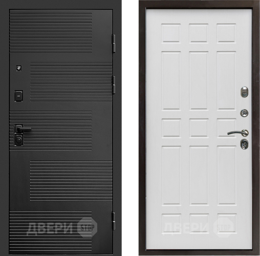 Входная металлическая Дверь Престиж Favorit Спарта Белое дерево в Егорьевске