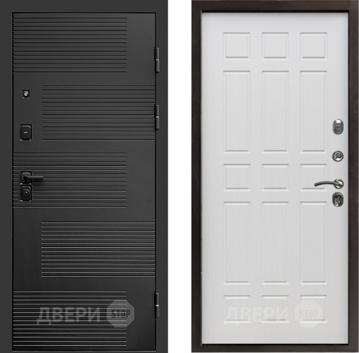 Входная металлическая Дверь Престиж Favorit Спарта Лиственница белая в Егорьевске