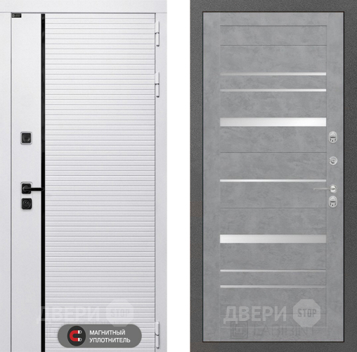 Дверь Лабиринт (LABIRINT) Royal 20 Бетон светлый в Егорьевске