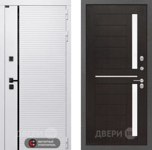 Входная металлическая Дверь Лабиринт (LABIRINT) Royal 02 Венге в Егорьевске