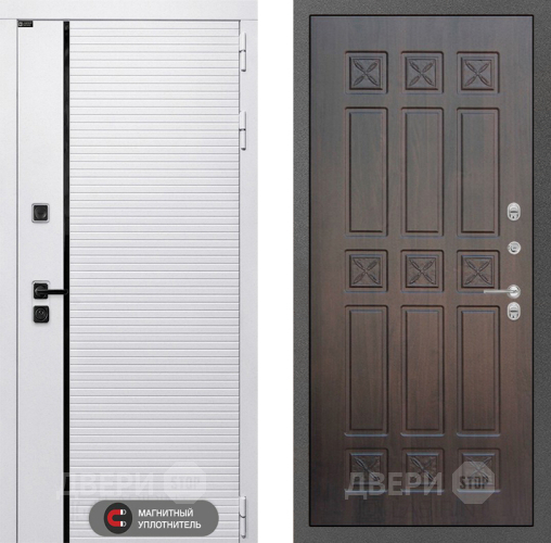 Входная металлическая Дверь Лабиринт (LABIRINT) Royal 16 VINORIT Алмон 28 в Егорьевске