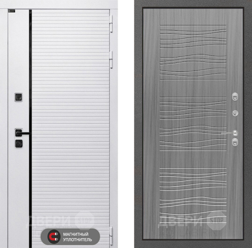 Входная металлическая Дверь Лабиринт (LABIRINT) Royal 06 Сандал грей в Егорьевске