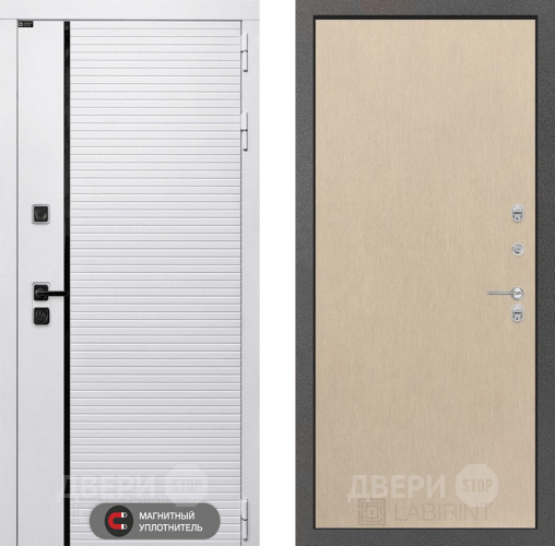 Входная металлическая Дверь Лабиринт (LABIRINT) Royal 05 Венге светлый в Егорьевске