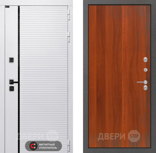 Входная металлическая Дверь Лабиринт (LABIRINT) Royal 05 Итальянский орех в Егорьевске