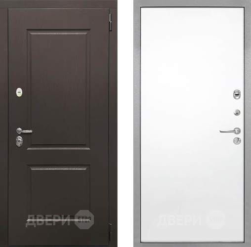 Входная металлическая Дверь Интекрон (INTECRON) Кампо Гладкая Силк Сноу в Егорьевске