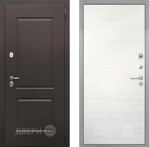 Дверь Интекрон (INTECRON) Кампо Гладкая Дуб сильвер поперечный в Егорьевске