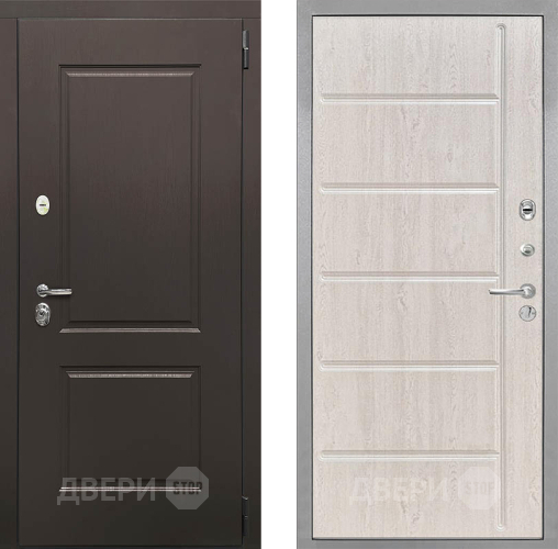 Входная металлическая Дверь Интекрон (INTECRON) Кампо ФЛ-102 Сосна белая в Егорьевске