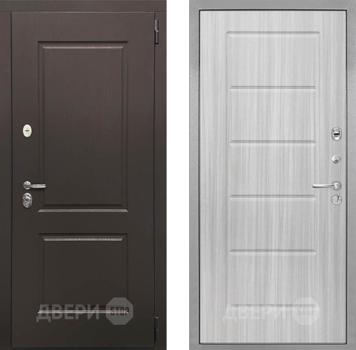 Входная металлическая Дверь Интекрон (INTECRON) Кампо ФЛ-39 Сандал белый в Егорьевске