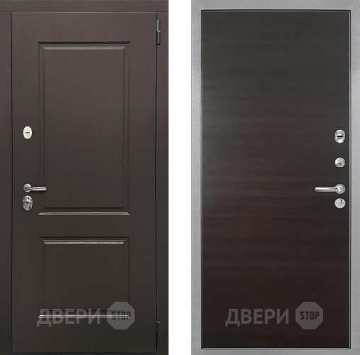 Входная металлическая Дверь Интекрон (INTECRON) Кампо Гладкая Эковенге поперечный в Егорьевске