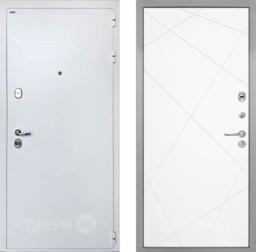 Входная металлическая Дверь Интекрон (INTECRON) Колизей White Лучи-М Софт милк в Егорьевске