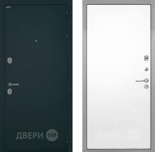 Входная металлическая Дверь Интекрон (INTECRON) Греция Гладкая Силк Сноу в Егорьевске