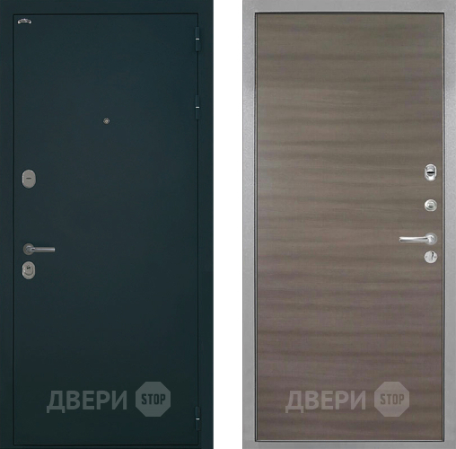 Входная металлическая Дверь Интекрон (INTECRON) Греция Гладкая Дуб тоскано поперечный в Егорьевске