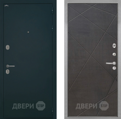 Входная металлическая Дверь Интекрон (INTECRON) Греция Лучи-М Венге распил кофе в Егорьевске