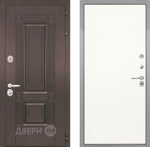 Входная металлическая Дверь Интекрон (INTECRON) Италия Гладкая Слоновая кость в Егорьевске