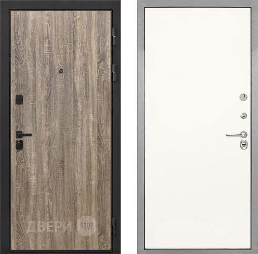 Дверь Интекрон (INTECRON) Профит Black Дуб Турин Гладкая Слоновая кость в Егорьевске