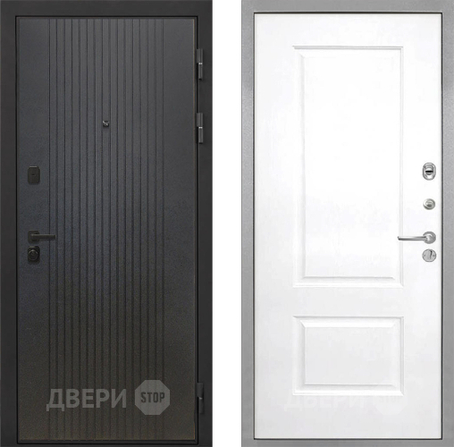 Входная металлическая Дверь Интекрон (INTECRON) Профит Black ФЛ-295 Альба Роял Вуд белый в Егорьевске