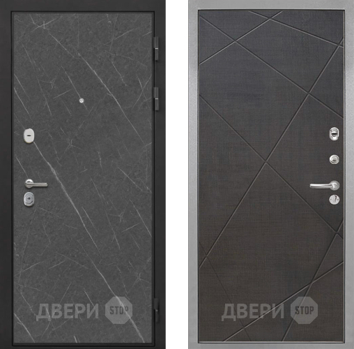 Входная металлическая Дверь Интекрон (INTECRON) Гектор Гранит Лава Оникс Лучи-М Венге распил кофе в Егорьевске