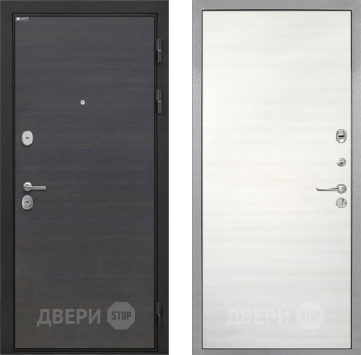 Входная металлическая Дверь Интекрон (INTECRON) Гектор Эковенге Гладкая Дуб сильвер поперечный в Егорьевске