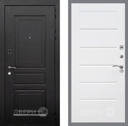 Входная металлическая Дверь Рекс (REX) 6 Венге Сити Белый ясень в Егорьевске