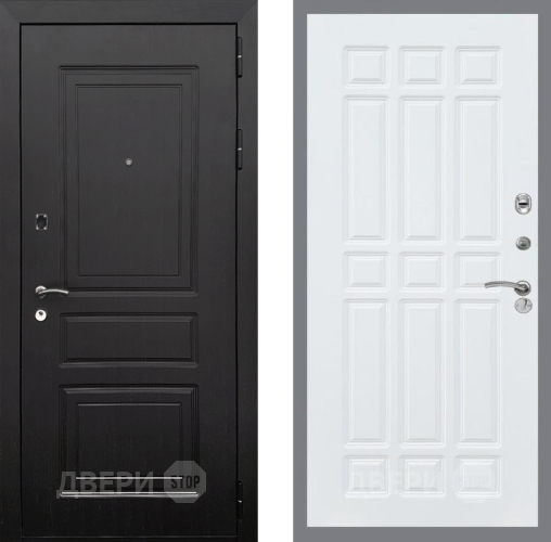 Входная металлическая Дверь Рекс (REX) 6 Венге FL-33 Силк Сноу в Егорьевске