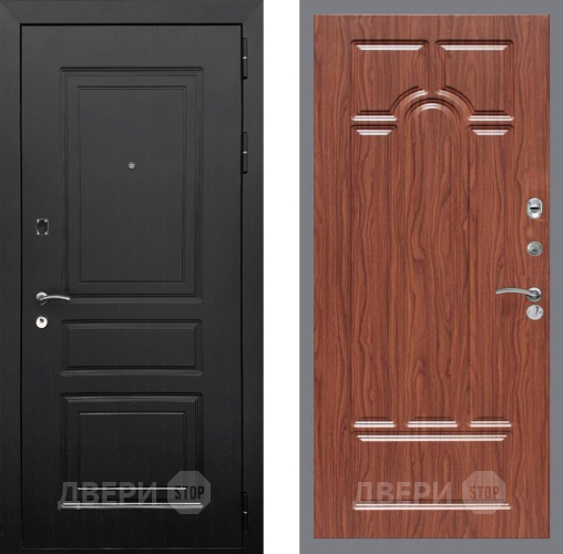 Входная металлическая Дверь Рекс (REX) 6 Венге FL-58 орех тисненый в Егорьевске