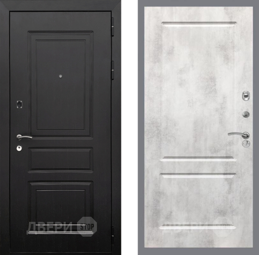 Дверь Рекс (REX) 6 Венге FL-117 Бетон светлый в Егорьевске