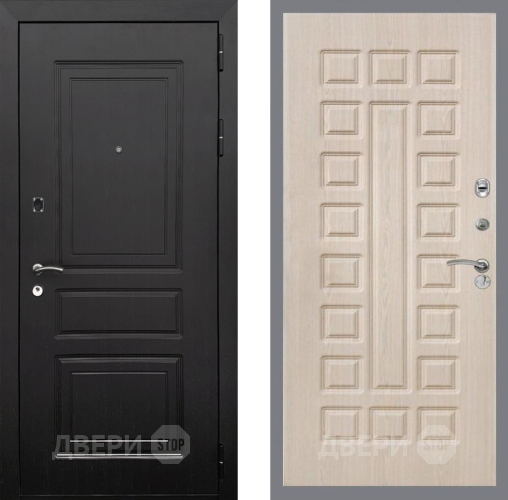 Входная металлическая Дверь Рекс (REX) 6 Венге FL-183 Беленый дуб в Егорьевске