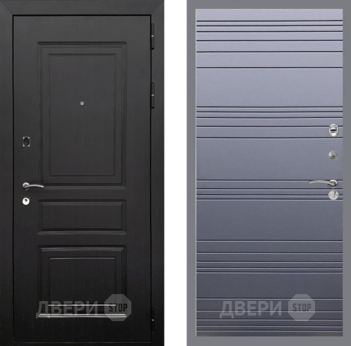 Дверь Рекс (REX) 6 Венге Line Силк титан в Егорьевске