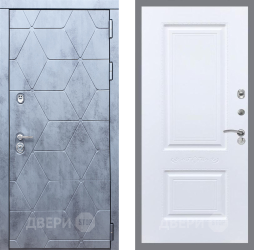 Входная металлическая Дверь Рекс (REX) 28 Смальта Силк Сноу в Егорьевске