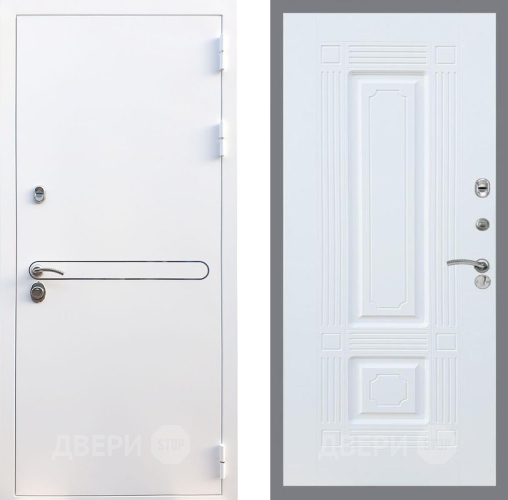 Входная металлическая Дверь Рекс (REX) 27 FL-2 Силк Сноу в Егорьевске