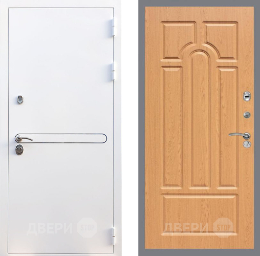 Входная металлическая Дверь Рекс (REX) 27 FL-58 Дуб в Егорьевске