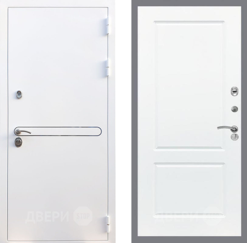 Входная металлическая Дверь Рекс (REX) 27 FL-117 Силк Сноу в Егорьевске