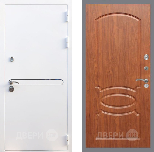 Входная металлическая Дверь Рекс (REX) 27 FL-128 Морёная берёза в Егорьевске