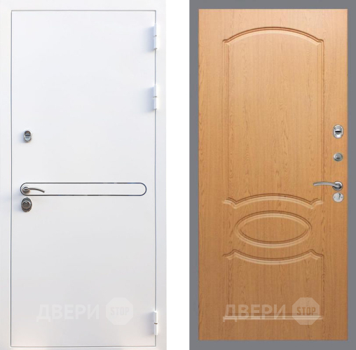 Входная металлическая Дверь Рекс (REX) 27 FL-128 Дуб в Егорьевске