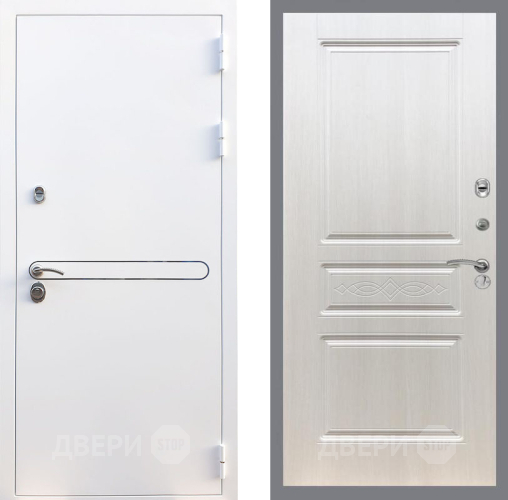 Входная металлическая Дверь Рекс (REX) 27 FL-243 Лиственница беж в Егорьевске