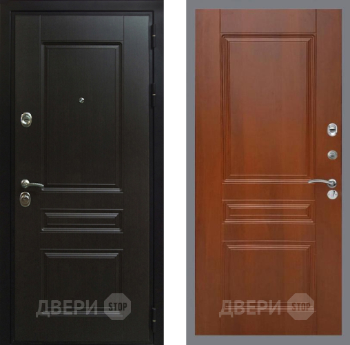 Входная металлическая Дверь Рекс (REX) Премиум-Н FL-243 Итальянский орех в Егорьевске