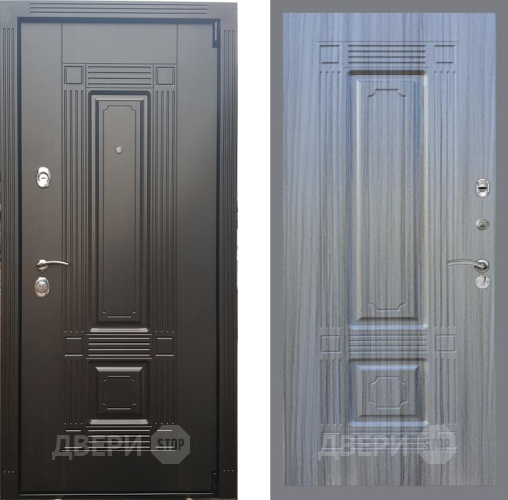 Входная металлическая Дверь Рекс (REX) 9 FL-2 Сандал грей в Егорьевске