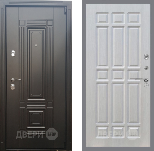 Входная металлическая Дверь Рекс (REX) 9 FL-33 Лиственница беж в Егорьевске