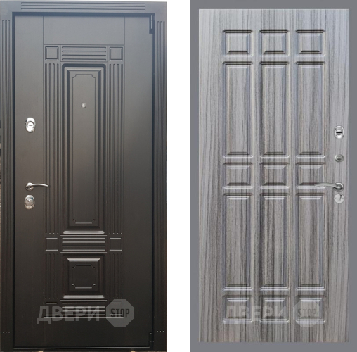 Входная металлическая Дверь Рекс (REX) 9 FL-33 Сандал грей в Егорьевске