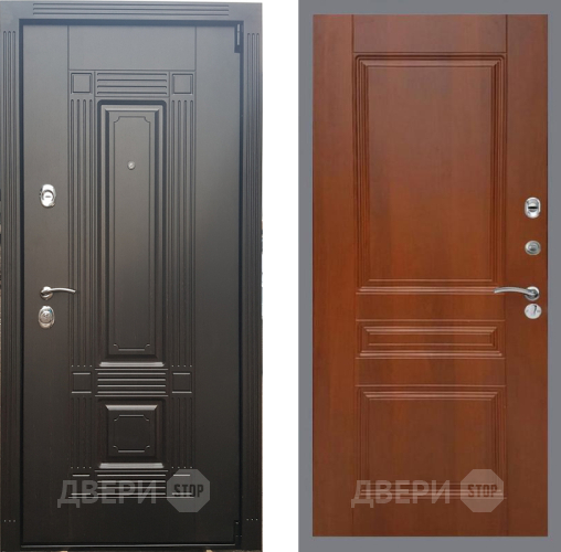 Входная металлическая Дверь Рекс (REX) 9 FL-243 Итальянский орех в Егорьевске