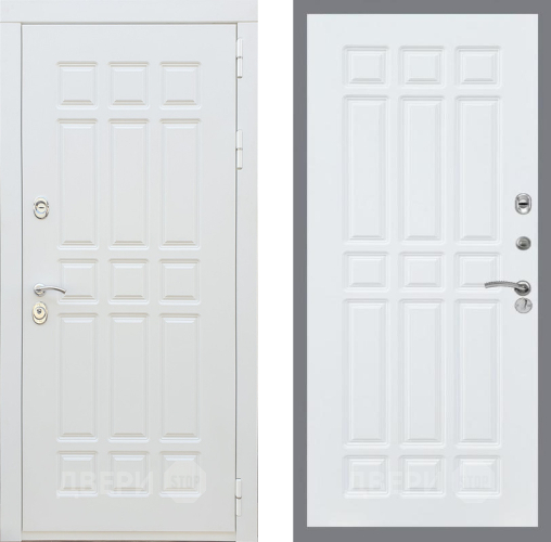 Входная металлическая Дверь Рекс (REX) 8 Силк Сноу FL-33 Силк Сноу в Егорьевске