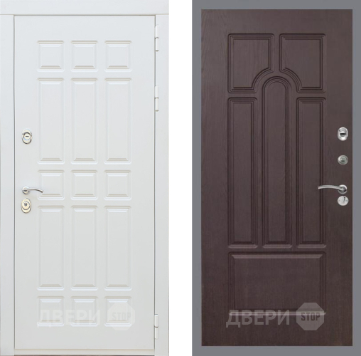 Входная металлическая Дверь Рекс (REX) 8 Силк Сноу FL-58 Венге в Егорьевске