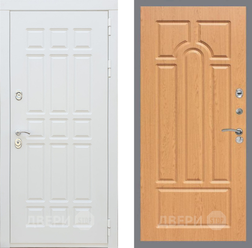 Дверь Рекс (REX) 8 Силк Сноу FL-58 Дуб в Егорьевске