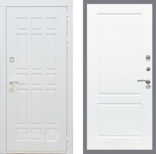 Входная металлическая Дверь Рекс (REX) 8 Силк Сноу FL-117 Силк Сноу в Егорьевске