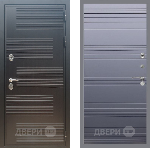 Входная металлическая Дверь Рекс (REX) премиум 185 Line Силк титан в Егорьевске