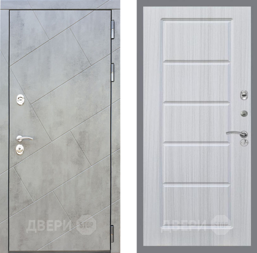 Входная металлическая Дверь Рекс (REX) 22 FL-39 Сандал белый в Егорьевске