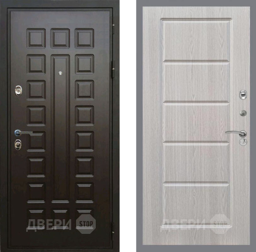 Входная металлическая Дверь Рекс (REX) Премиум 3к FL-39 Беленый дуб в Егорьевске