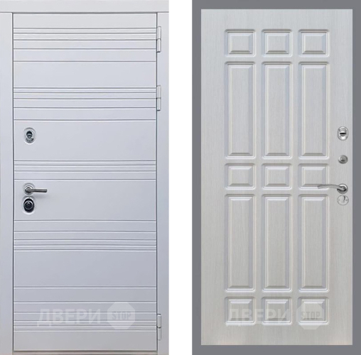 Входная металлическая Дверь Рекс (REX) 14 Силк Сноу FL-33 Лиственница беж в Егорьевске