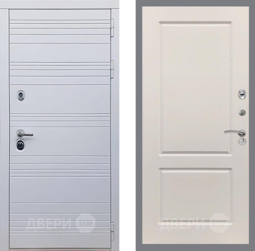 Входная металлическая Дверь Рекс (REX) 14 Силк Сноу FL-117 Шампань в Егорьевске